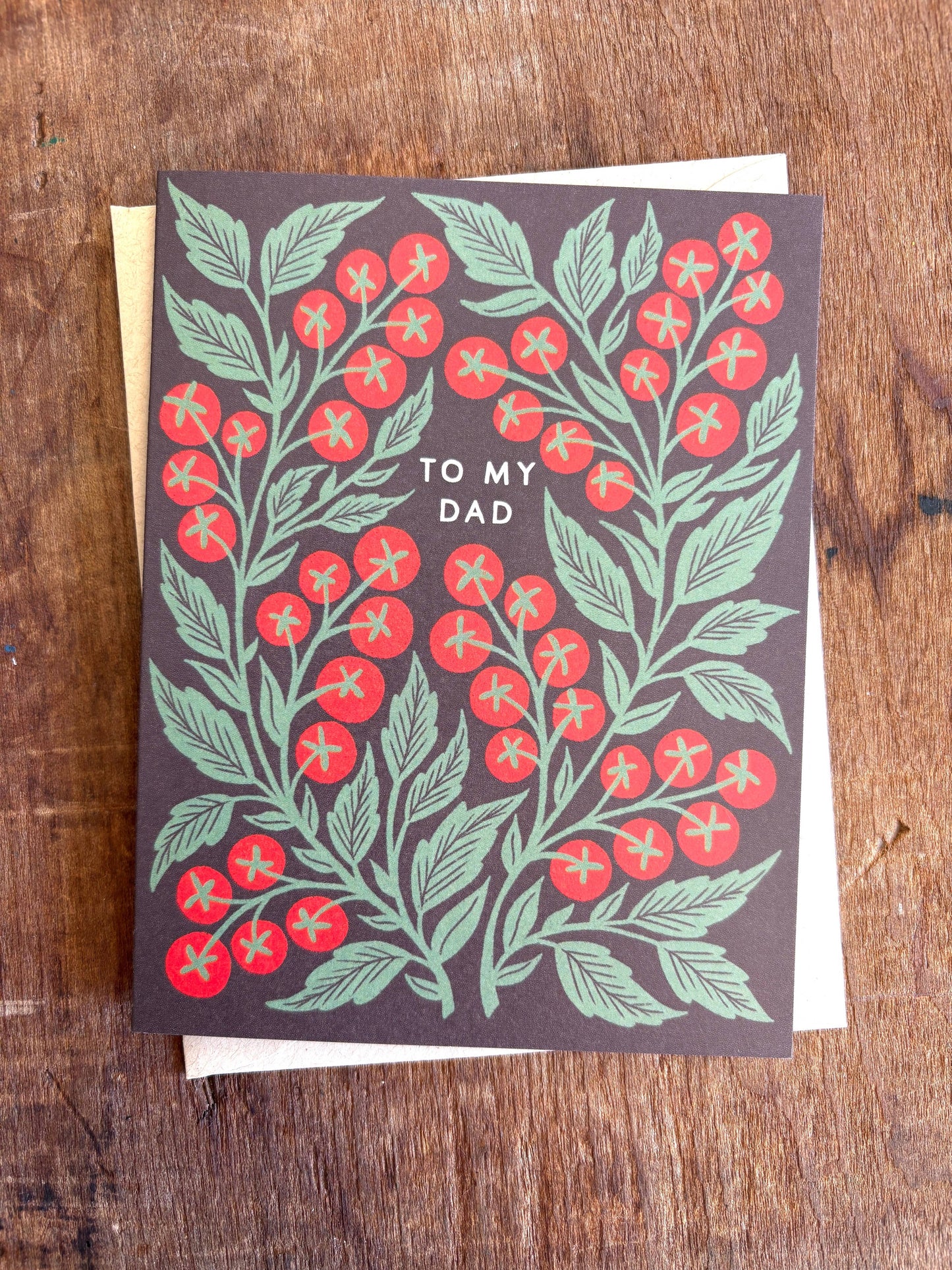 "To My Dad" Greeting Card
