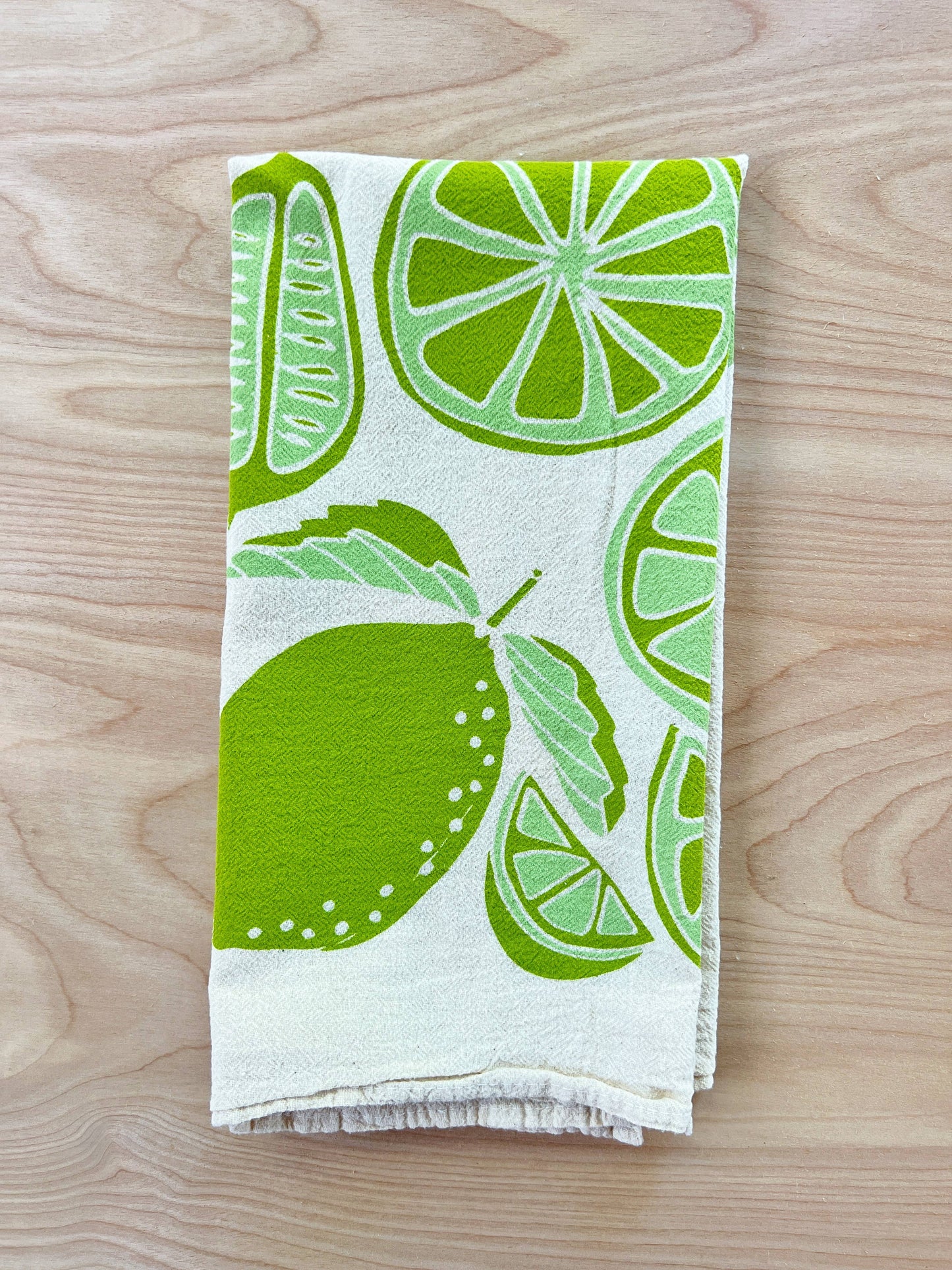 Limes Tea Towel