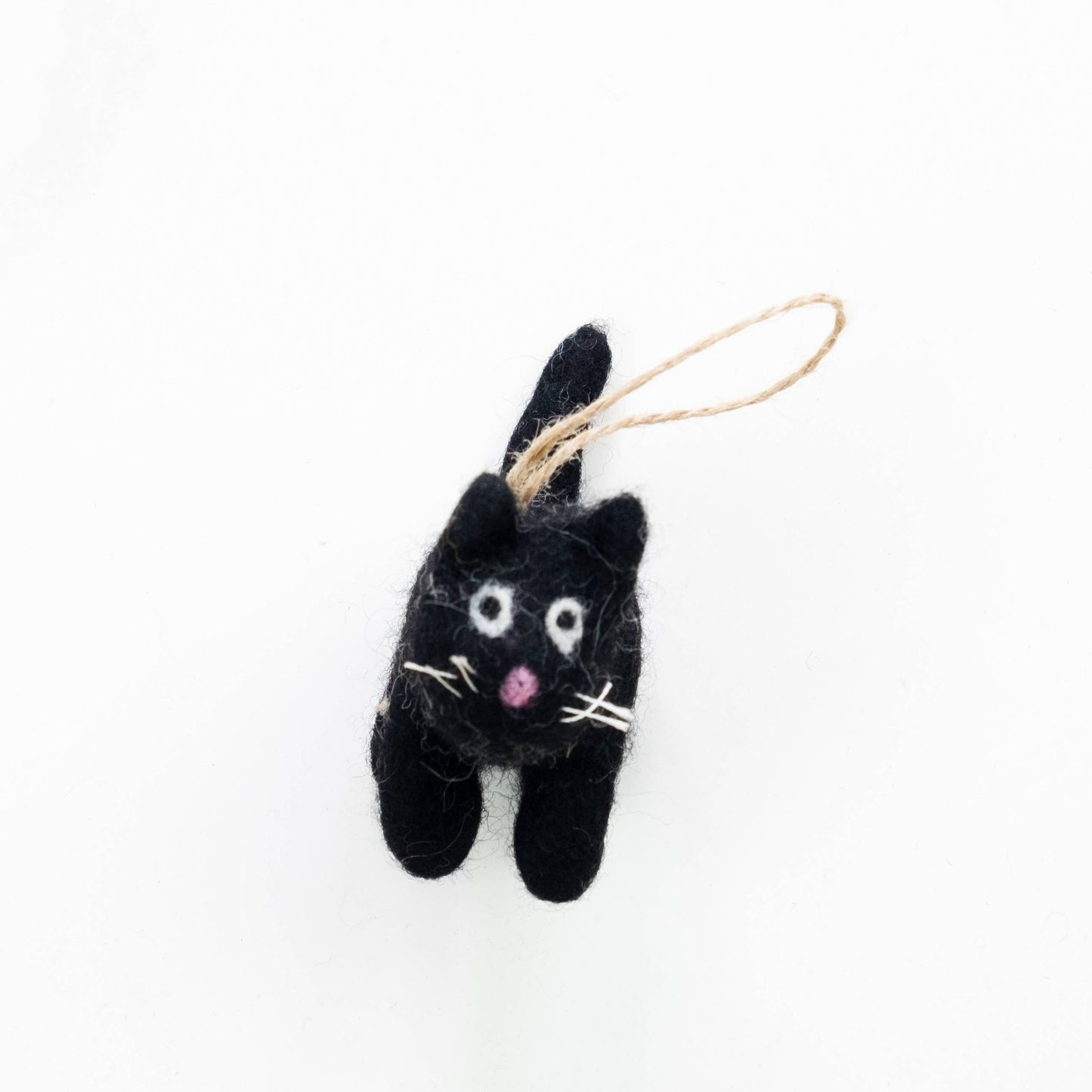 Ornament - Little Felt Cats - 5 Assorted Pieces
