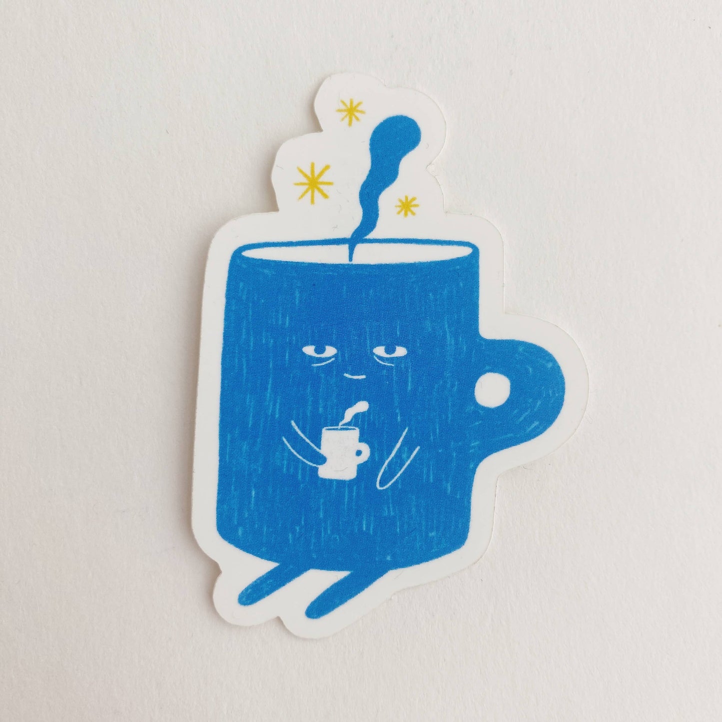 Sticker - sleepy coffee
