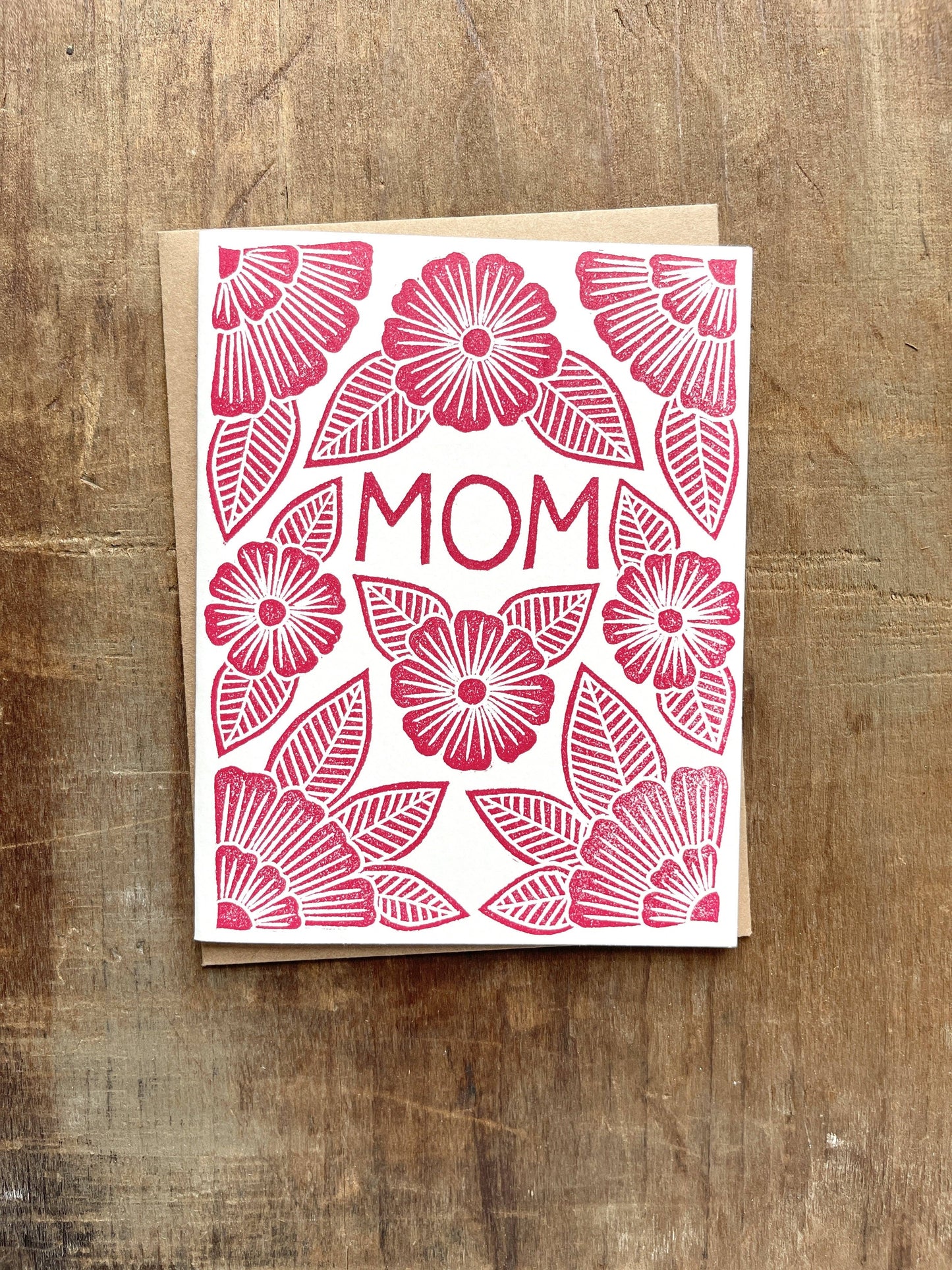"Mom," Greeting Card