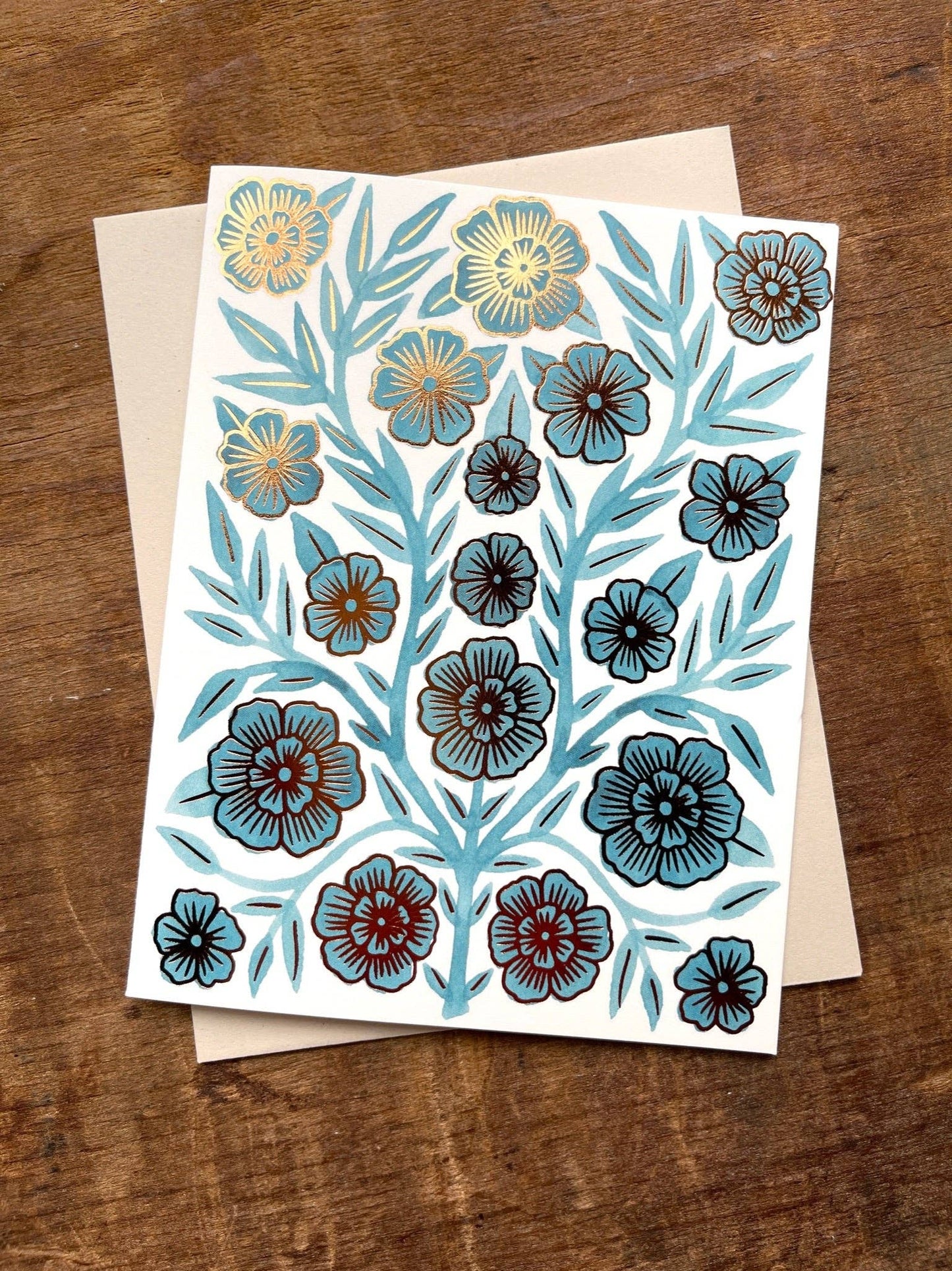 Foil Stamped Cards, Blank