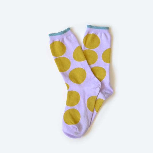 Big Dot Lavender Sock: Small (Women's 4 - 10)