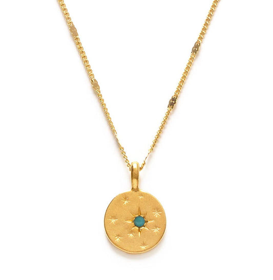Estrella Necklace: Turquoise