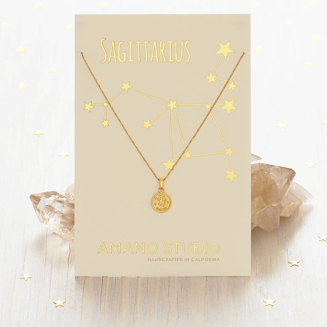 Tiny Zodiac Medallion- Singles: Aries