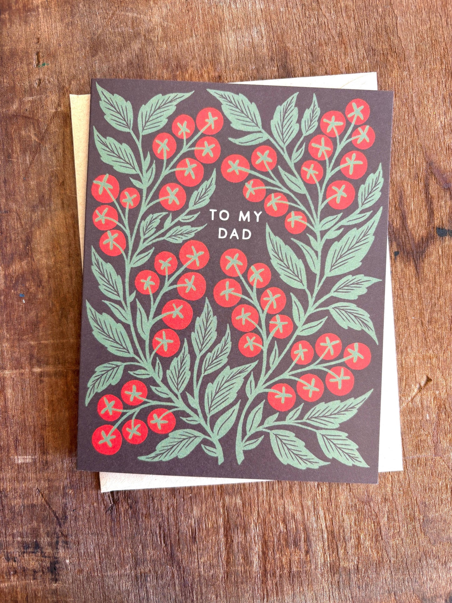 "To My Dad" Greeting Card