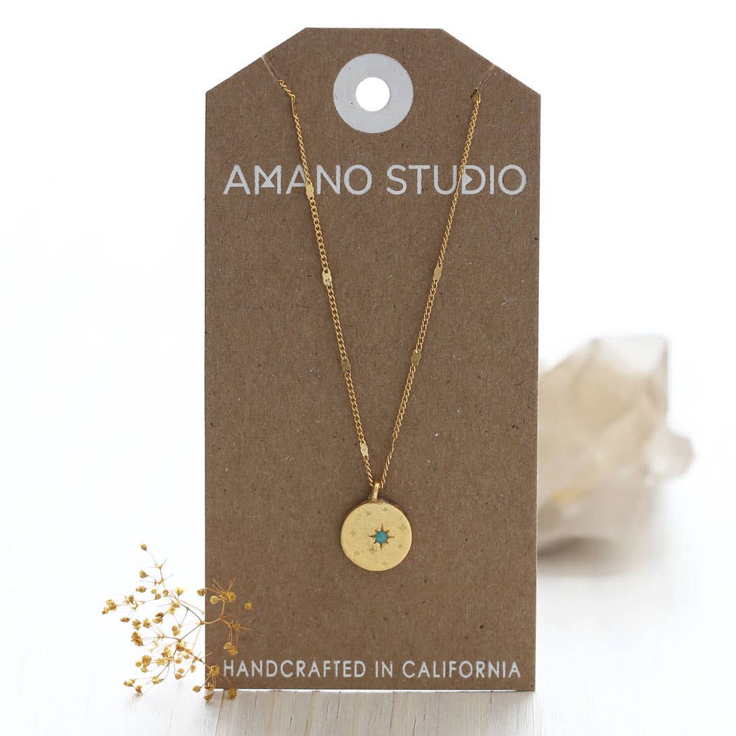 Estrella Necklace: Opal