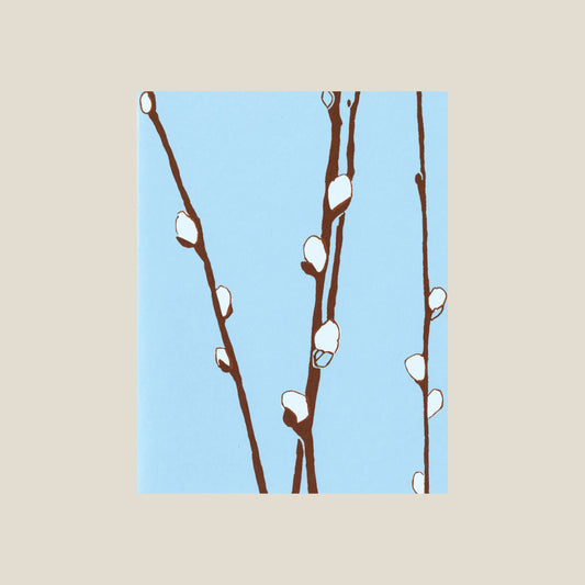Pussy willow card