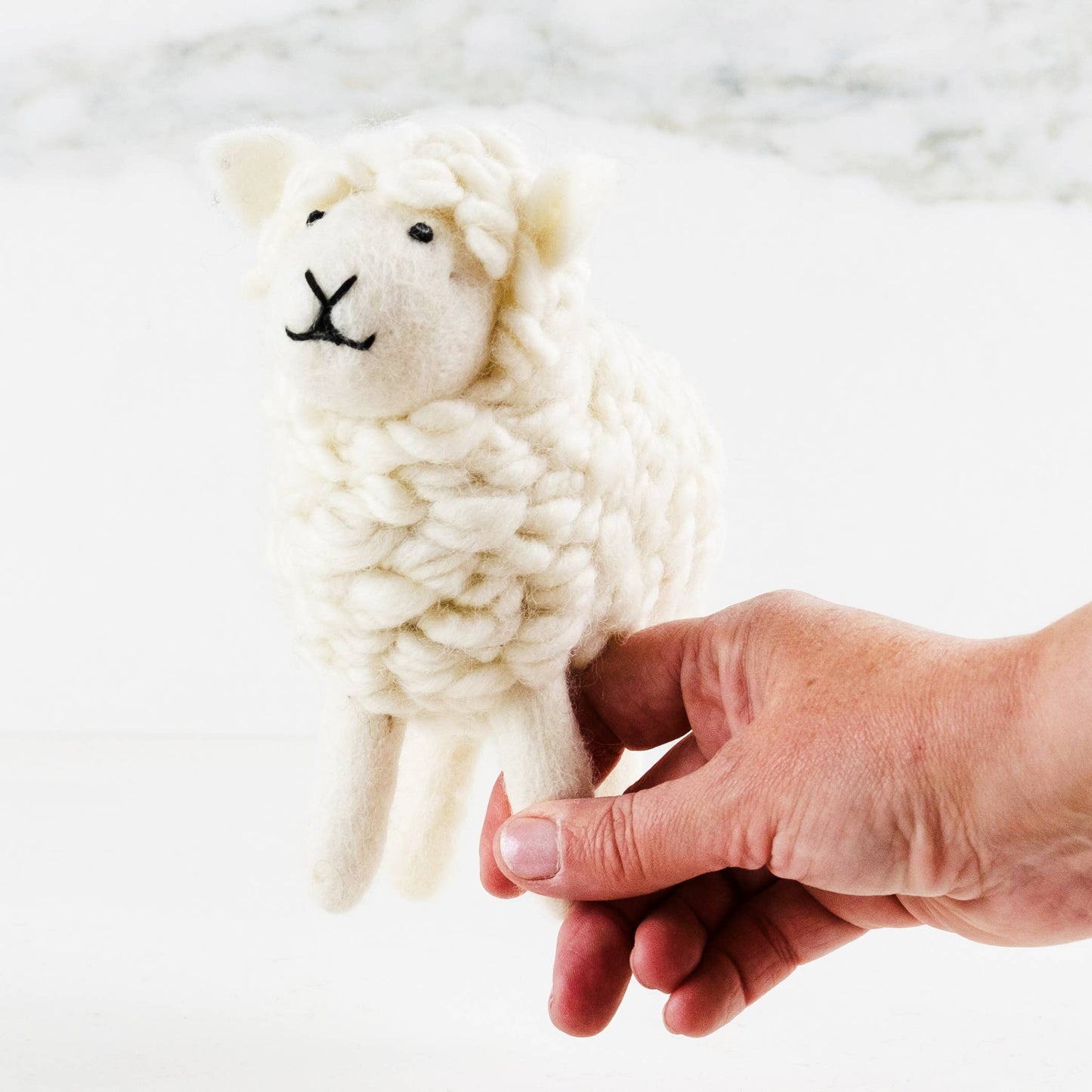 Toys - Sheep - Wooly White - Small or Large: Small