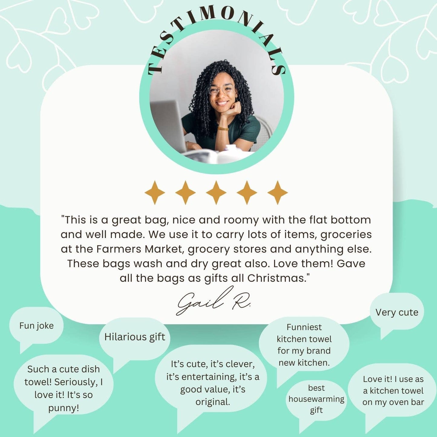 Your City - Colorful Tote Bags - Ombre, Customizable, Custom: Green/Teal Ombre