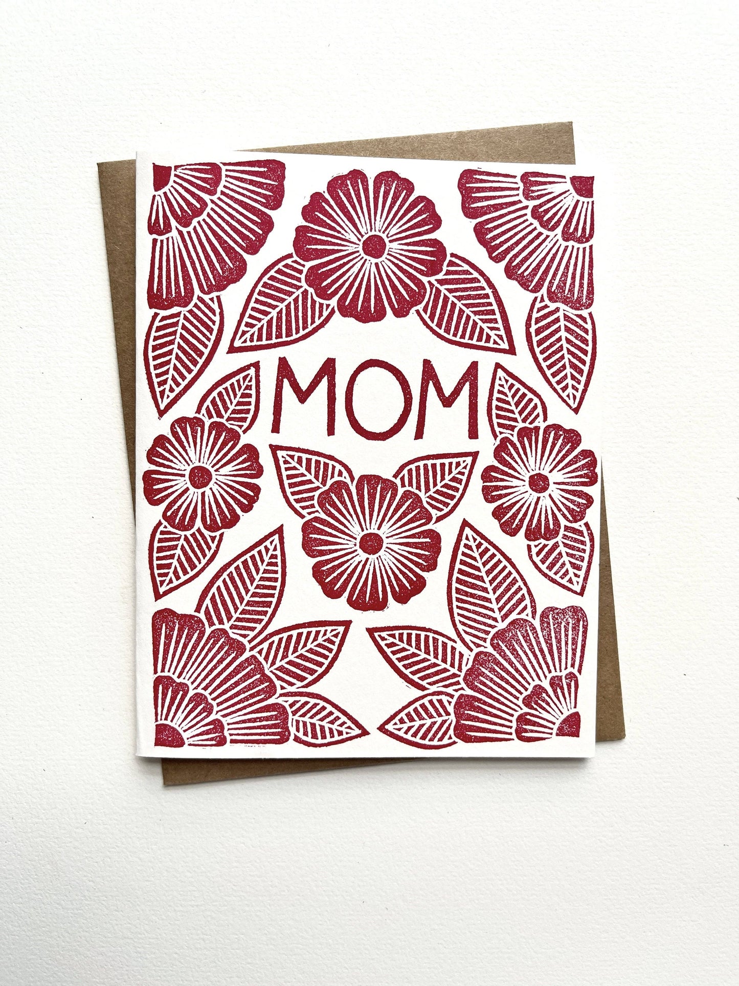 "Mom," Greeting Card
