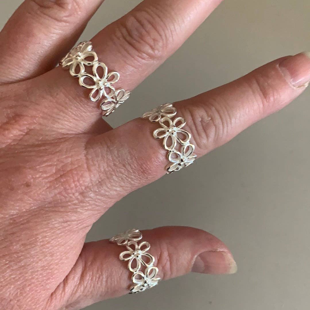 Sterling Silver Rings Elemental Styles: Tree of Life Assorted Sizes