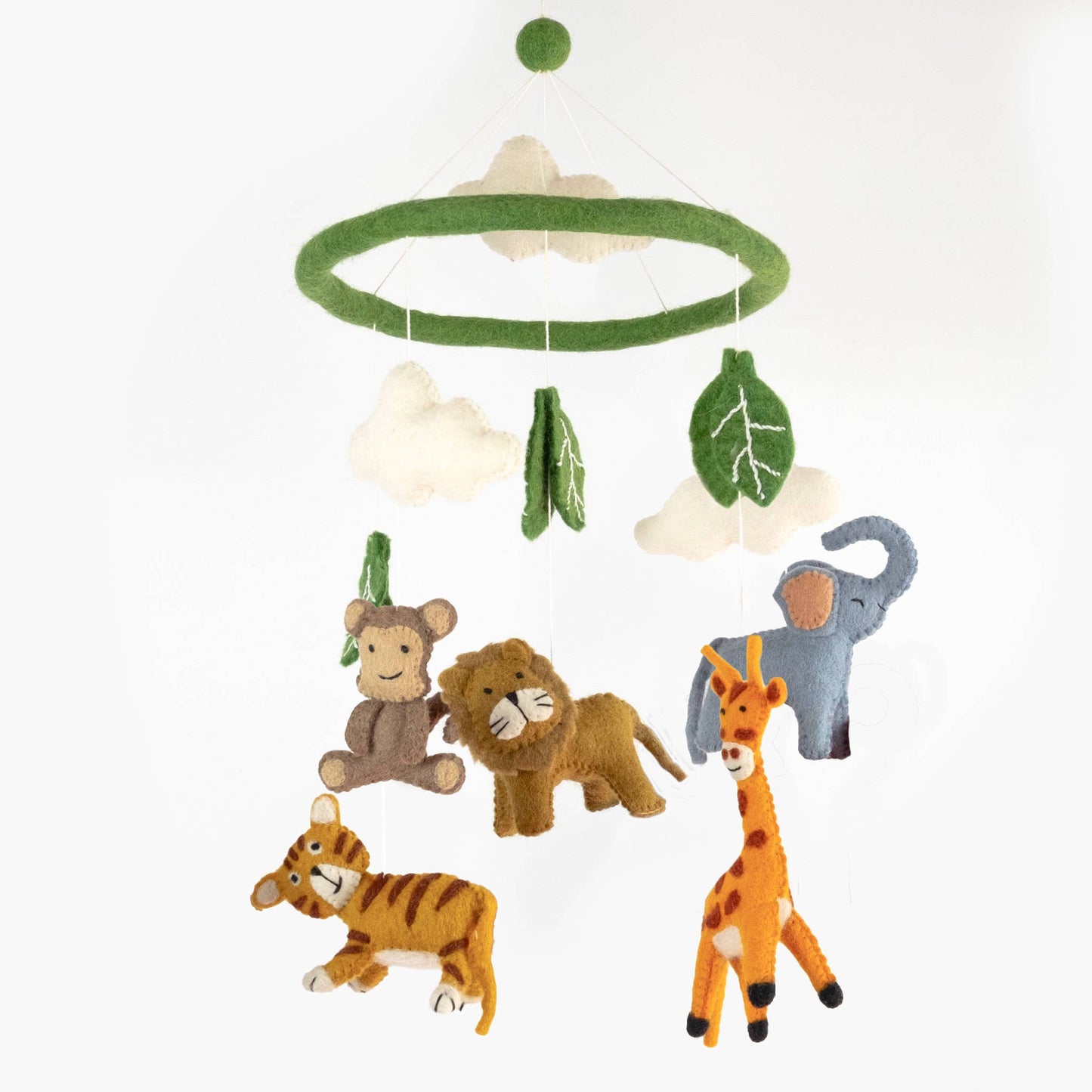 Baby Mobile - Baby Jungle Animal - Nursery Decor