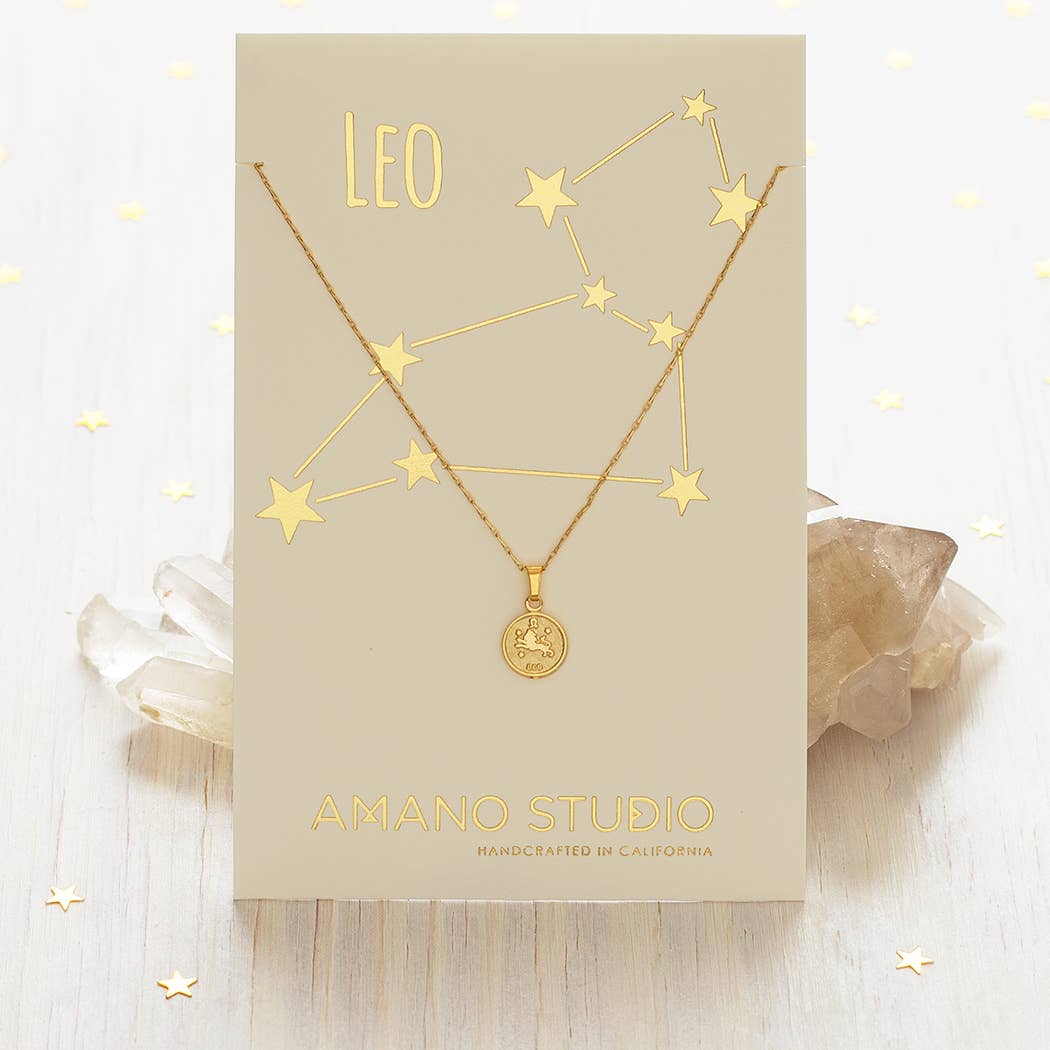 Tiny Zodiac Medallion- Singles: Taurus