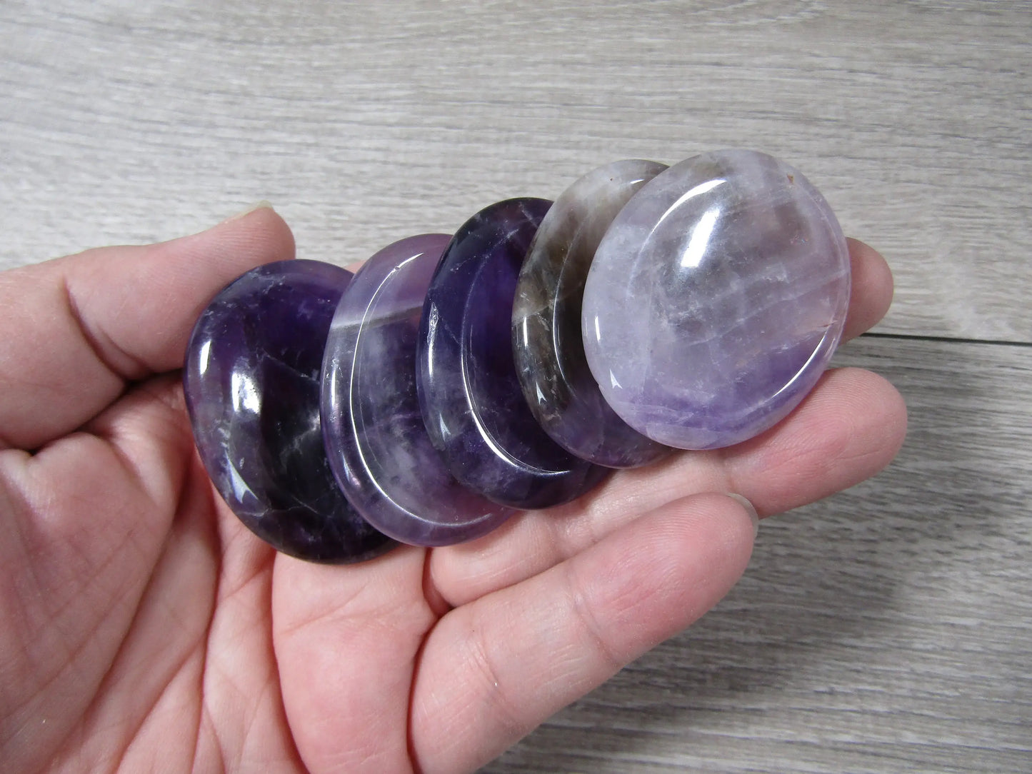 Oval Gemstone Worry Stones