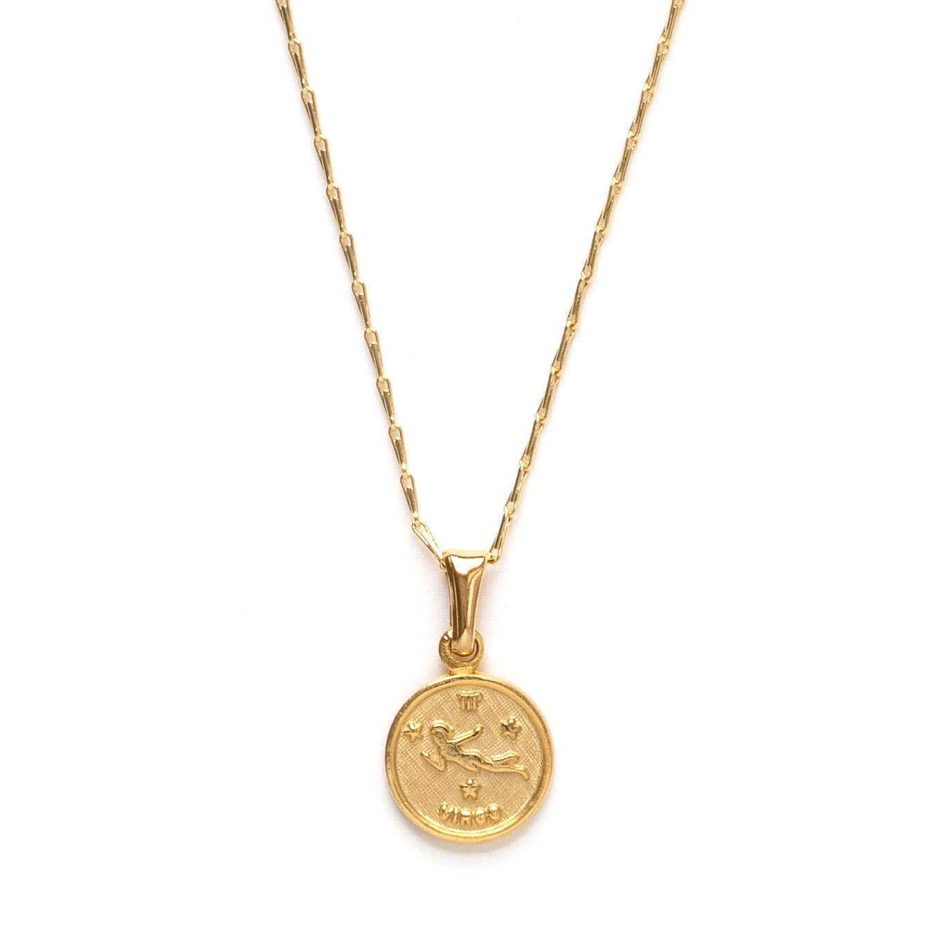 Tiny Zodiac Medallion- Singles: Libra