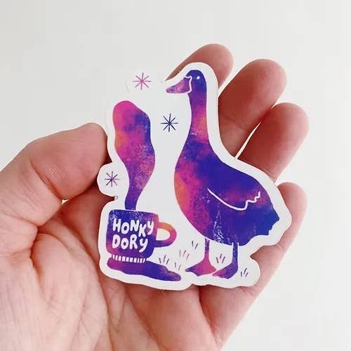 Sticker - honky dory