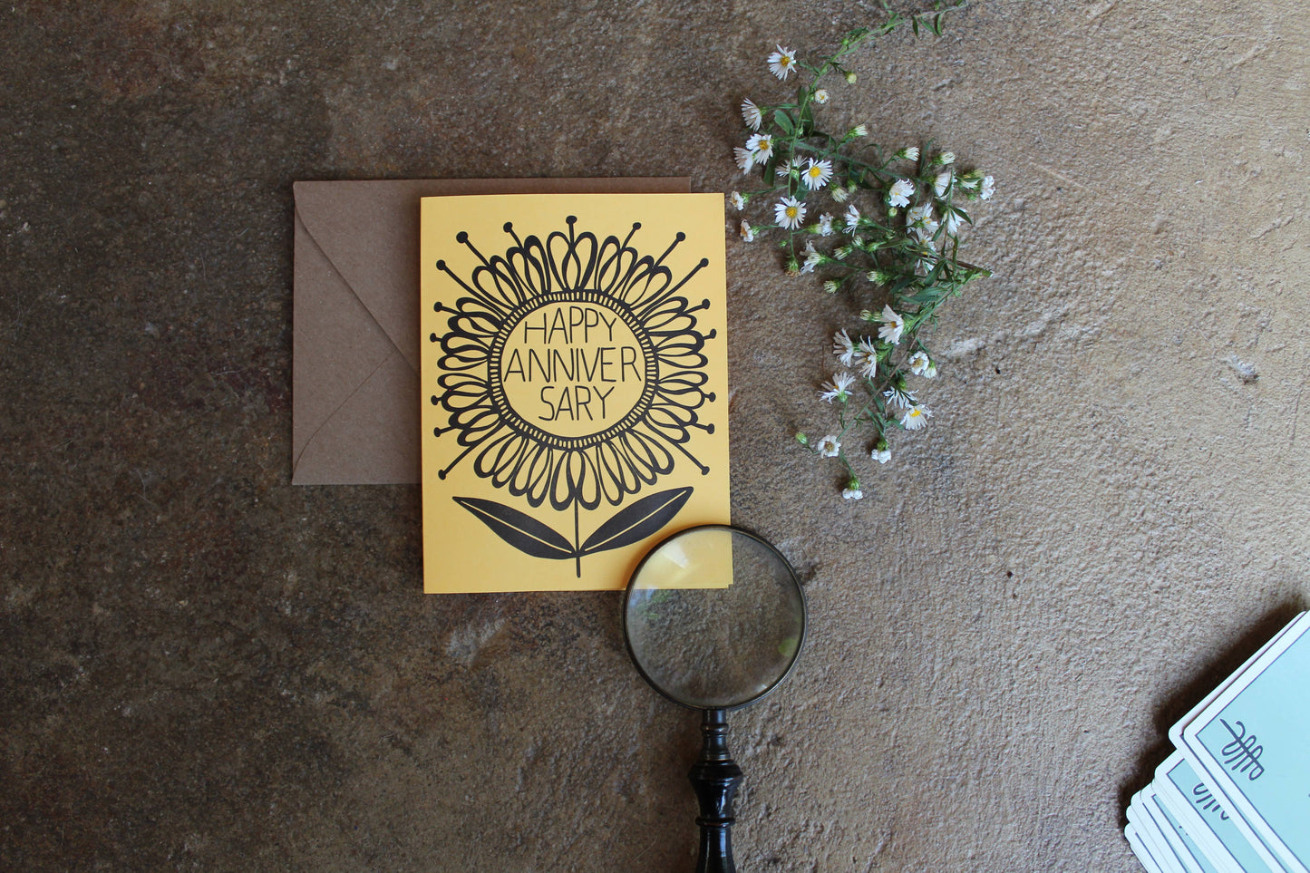 Anniversary Flower Card