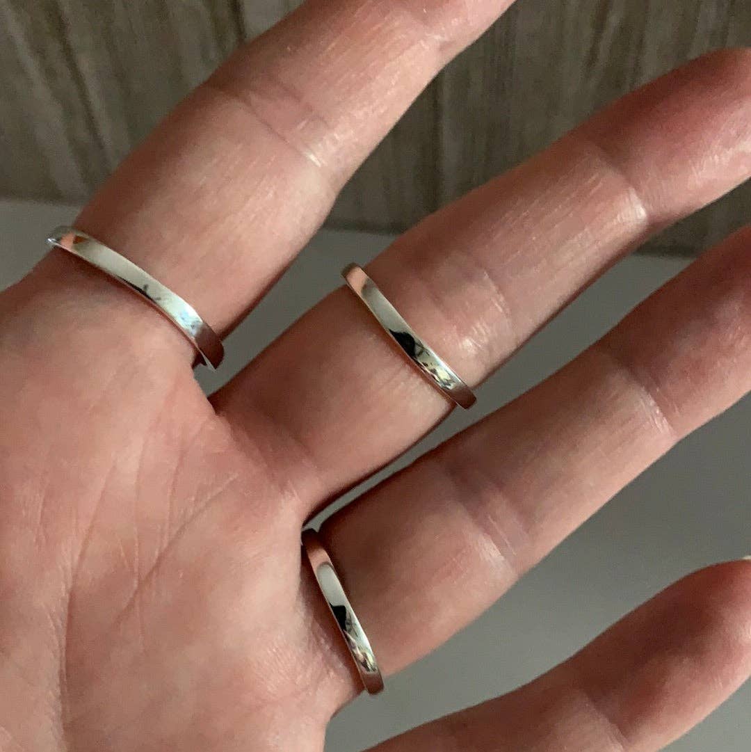 Sterling Silver Rings Elemental Styles: Tree of Life Assorted Sizes