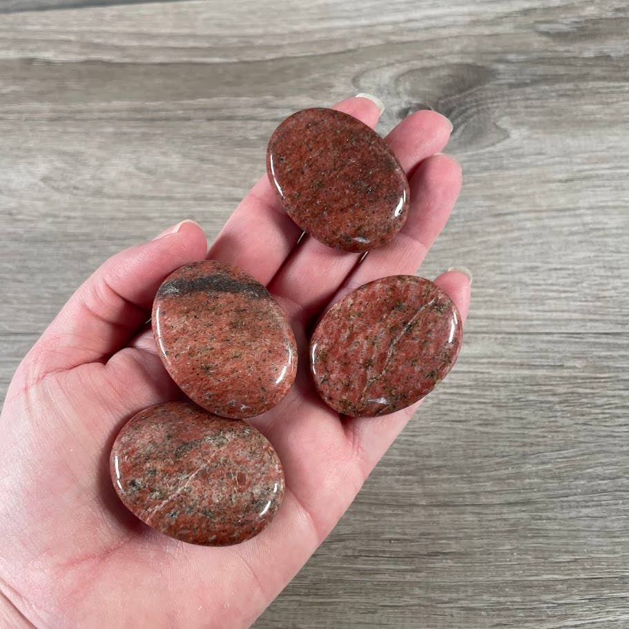 Gemstone Palm Stones 45mm – Bulk Crystal Supplies : Carnelian