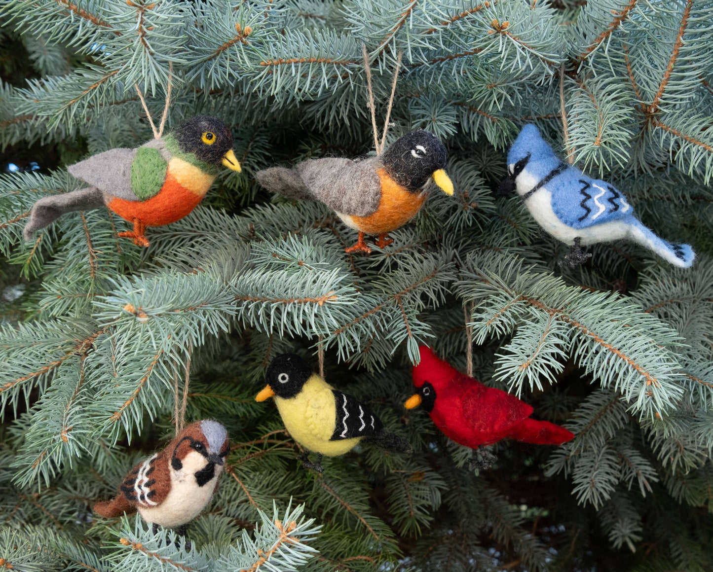 Ornament - Felt Bird