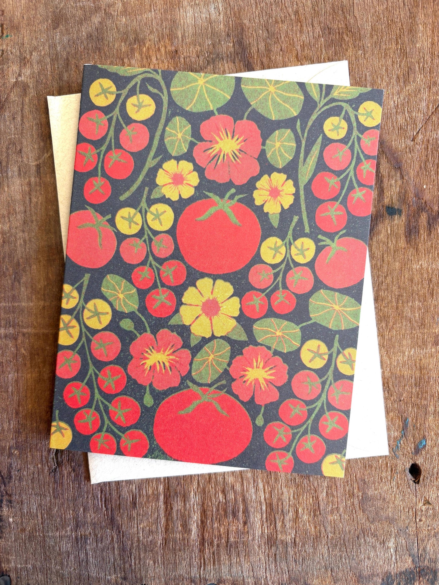 Tomatoes Blank Greeting Card