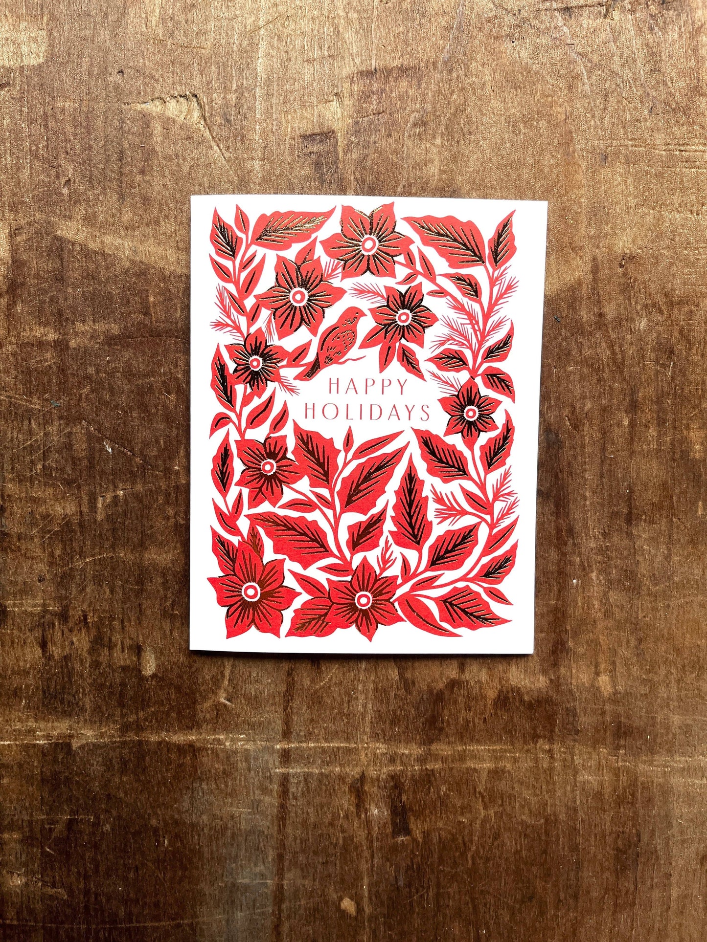 "Happy Holidays," Greeting Card: Box of Six