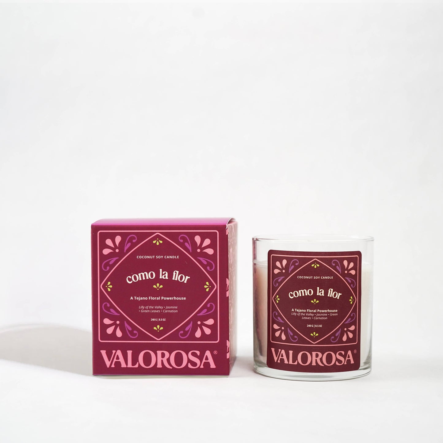 Como La Flor Candle | Jasmine & Floral Candle