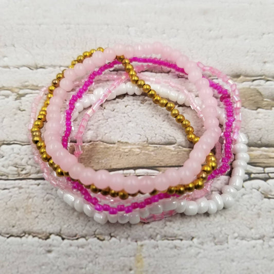 Multi Layered Boho Miyuke Bead Bracelet: NO.2