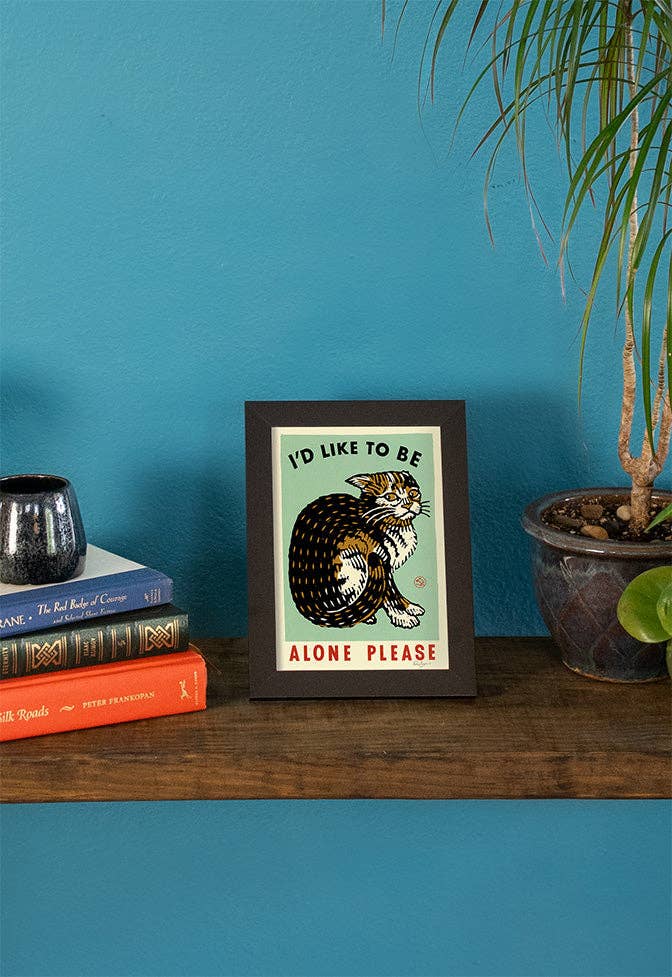 Alone Please Print: 11"x17"