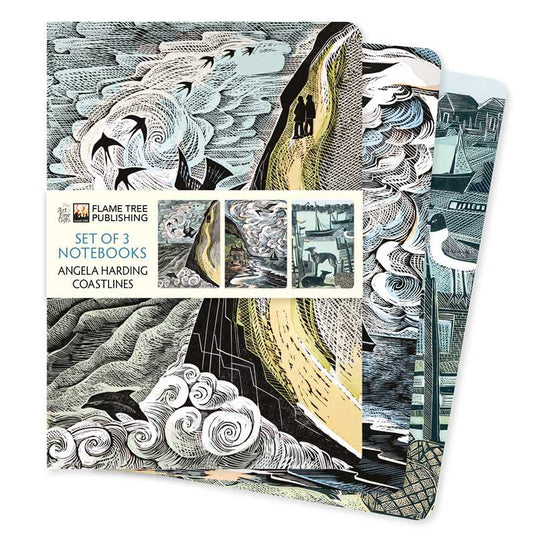 Angela Harding: Coastlines Set of 3 Standard Notebooks by: Notebook / blank book; 64 pages / English