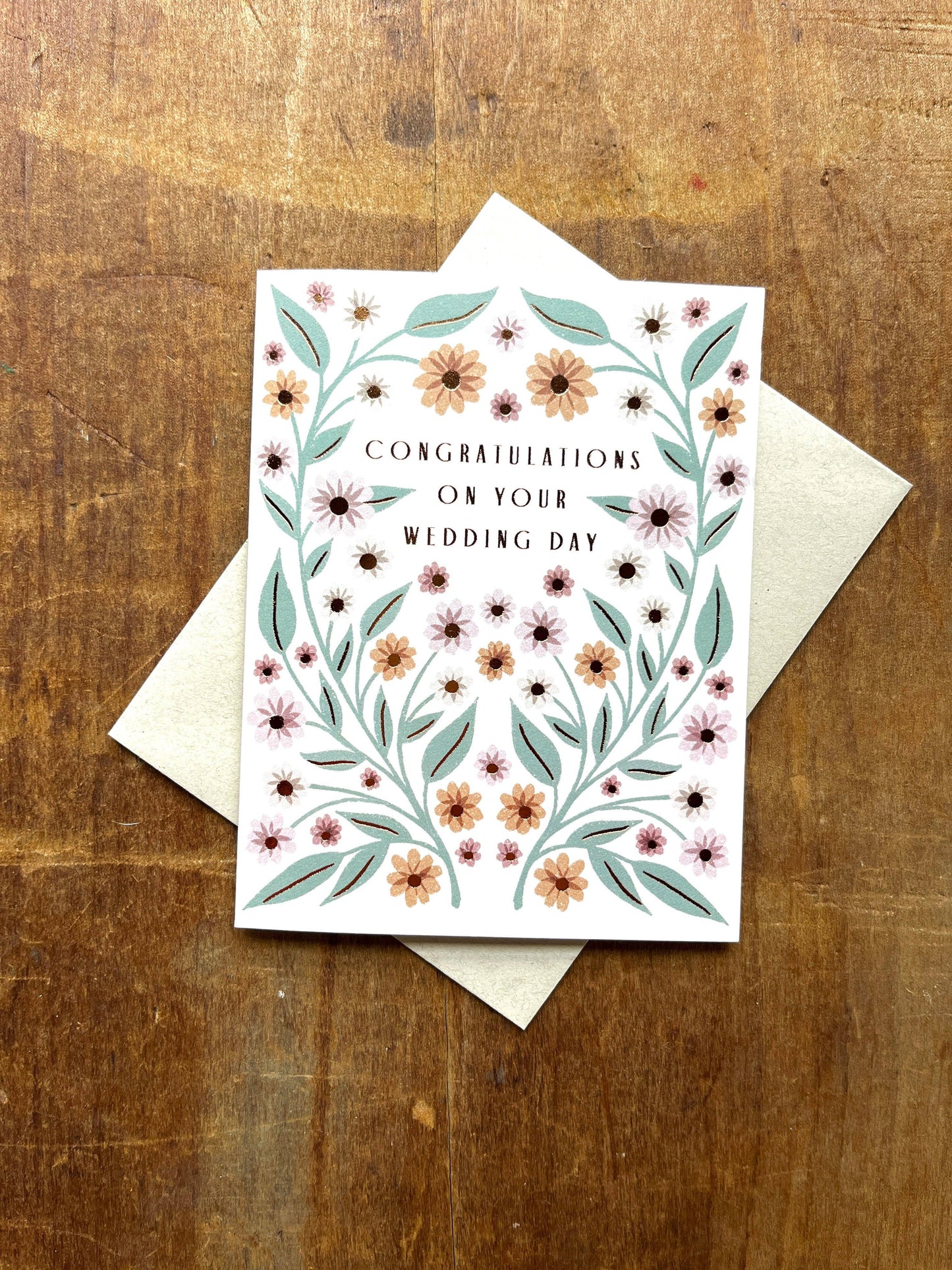 "Congratulations on Your Wedding Day,"