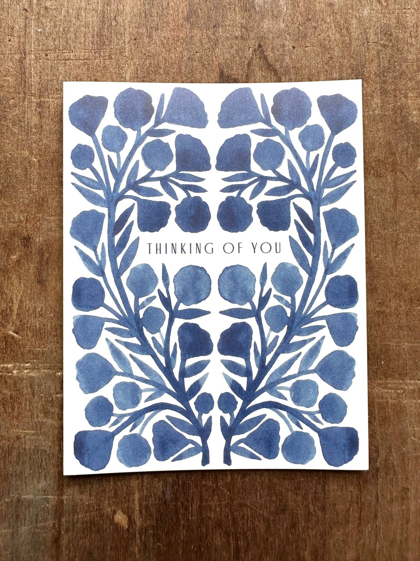 "Thinking Of You," Greeting Card