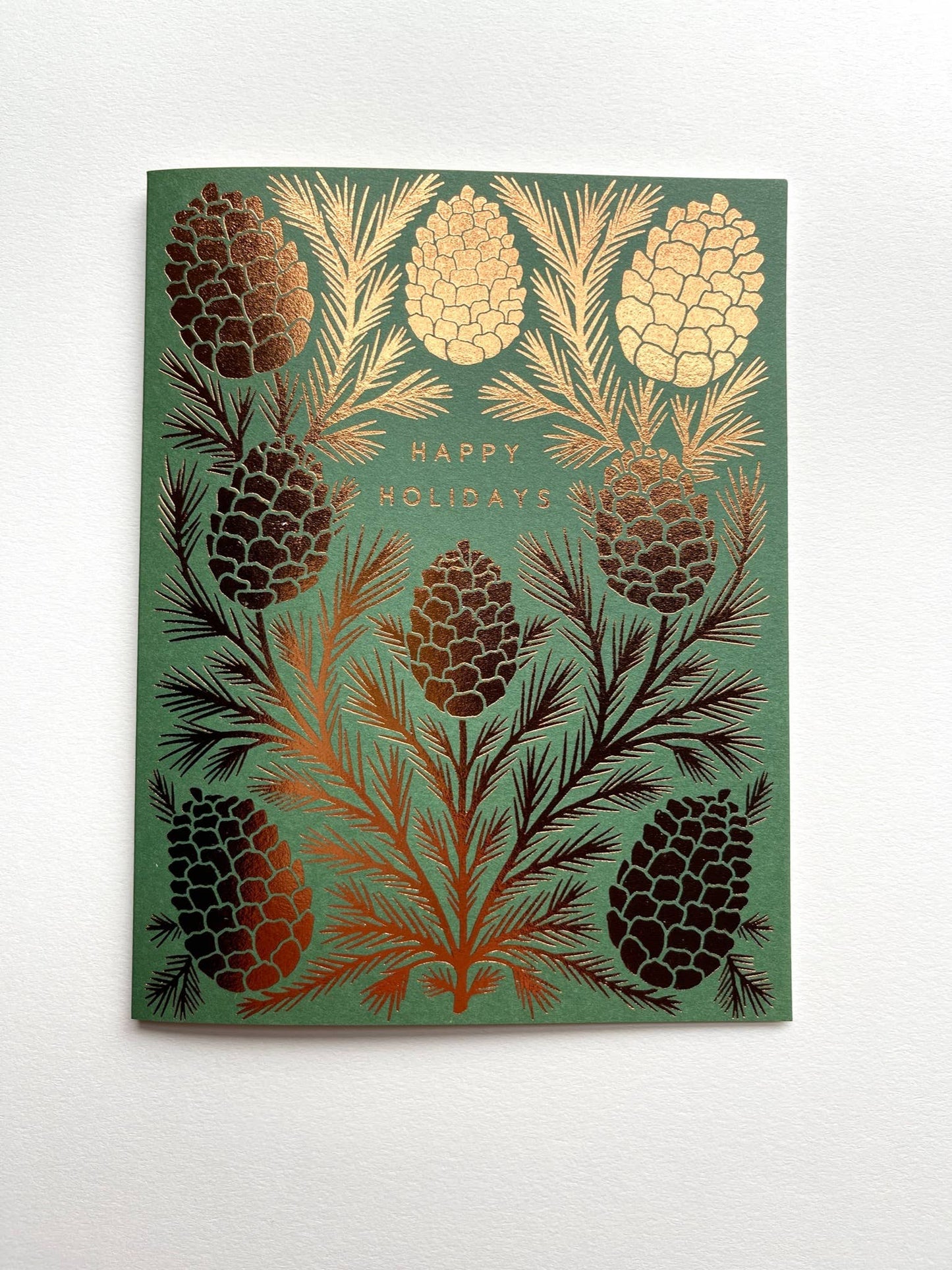 "Happy Holidays," Greeting Card