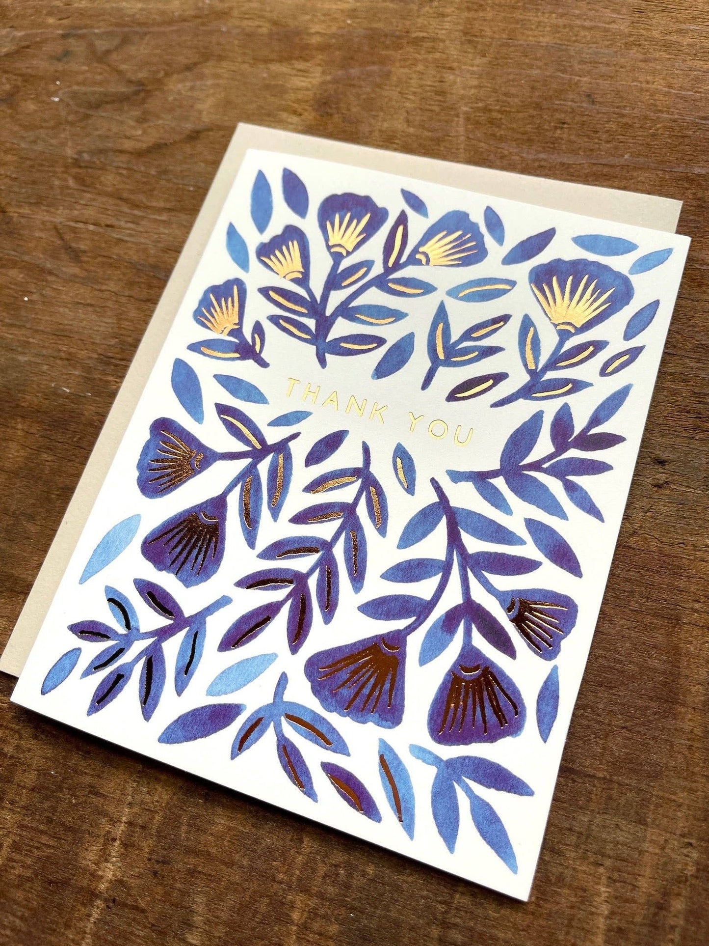 "Thank You," Greeting Card