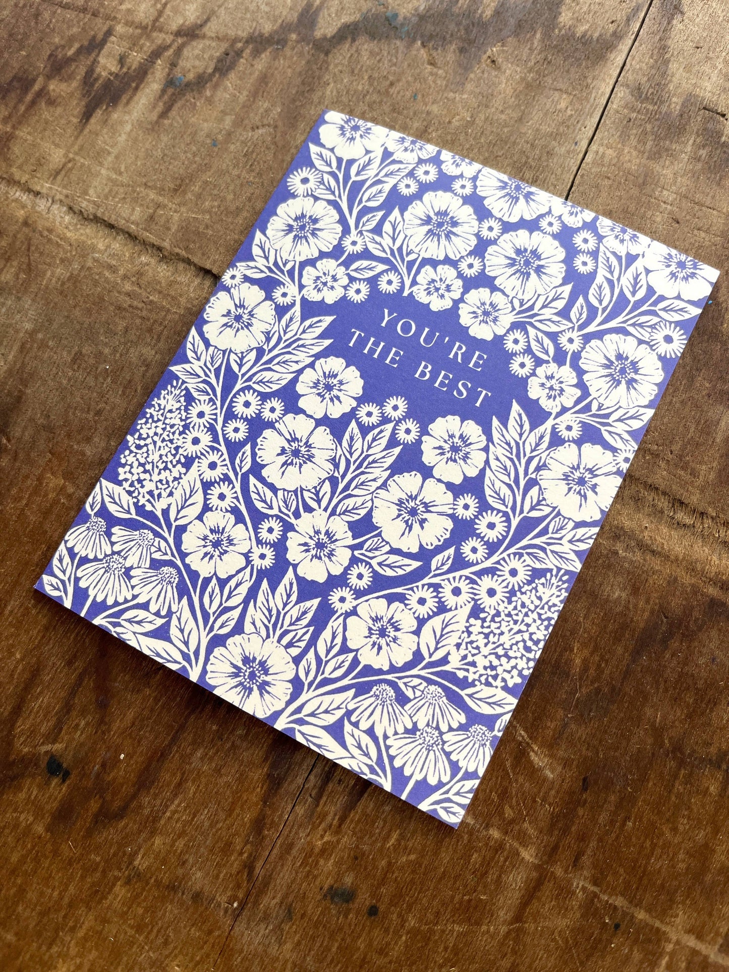 "You're The Best," Greeting Card