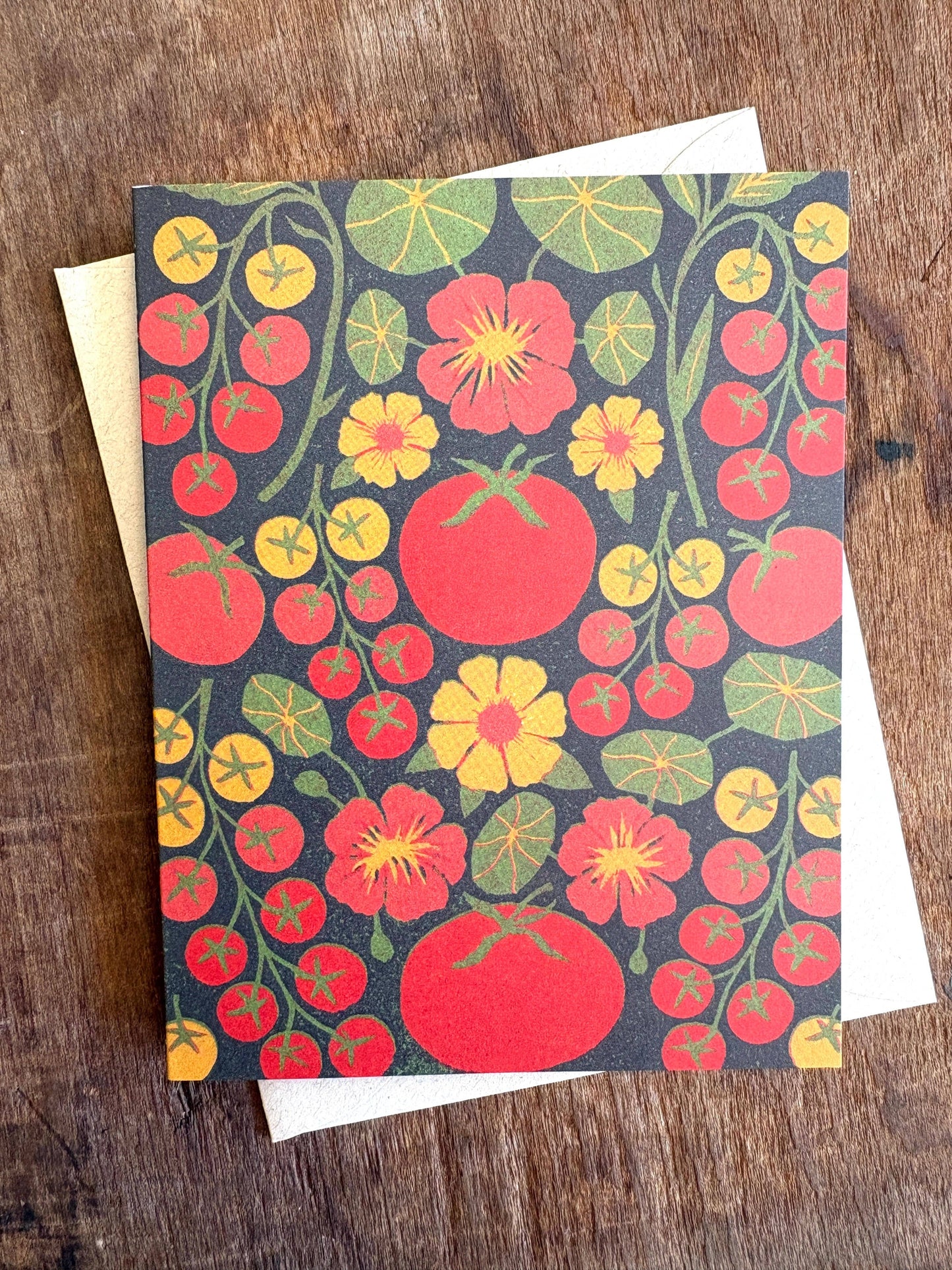Tomatoes Blank Greeting Card