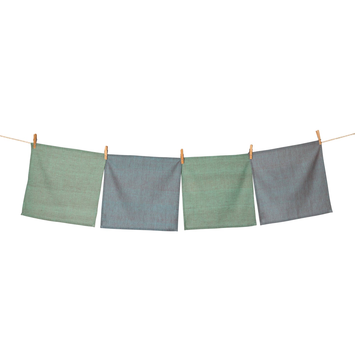 Cotton Napkins | Handwoven | Metallic | Set of 4 | Fair Trade
