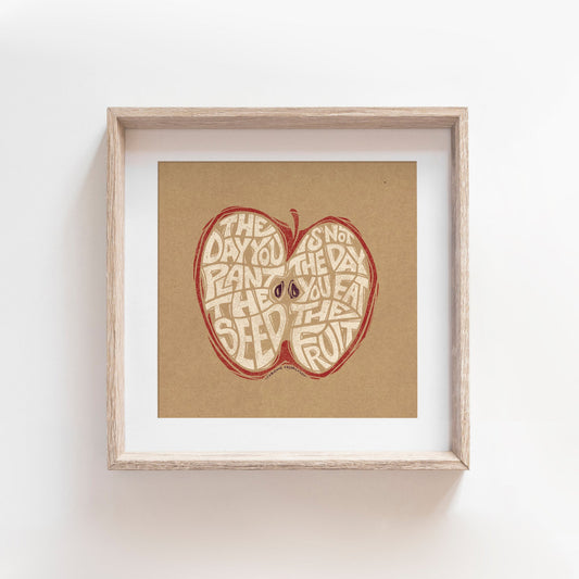 Fabienne Fredrickson Apple print