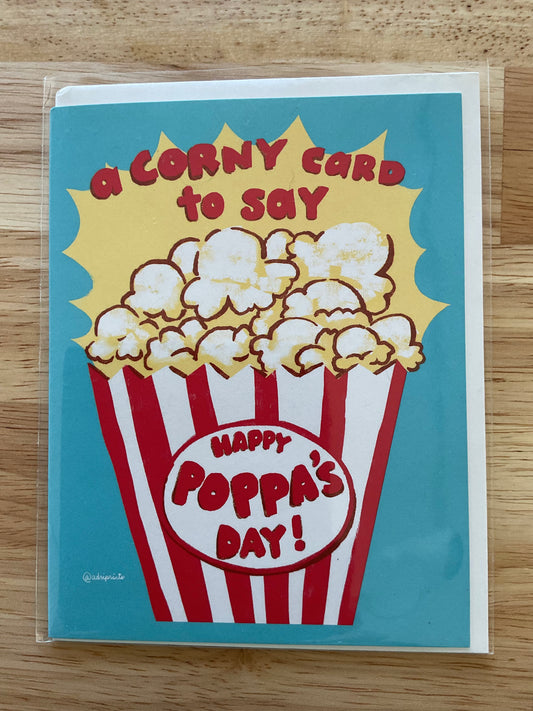 FATHER - Pop Pop Father's Day - punny, cute Father's Day card for any papa