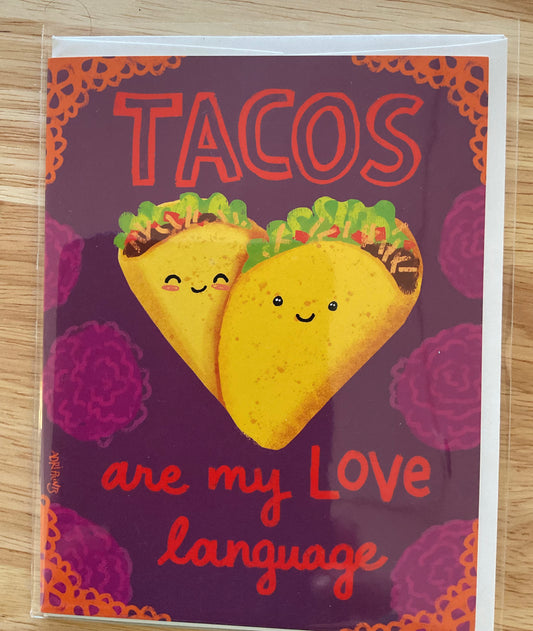 LOVE - Tacos Love Language -