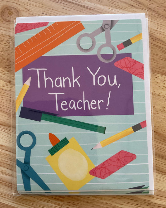 THANKS - Thanks Teacher School Supplies -