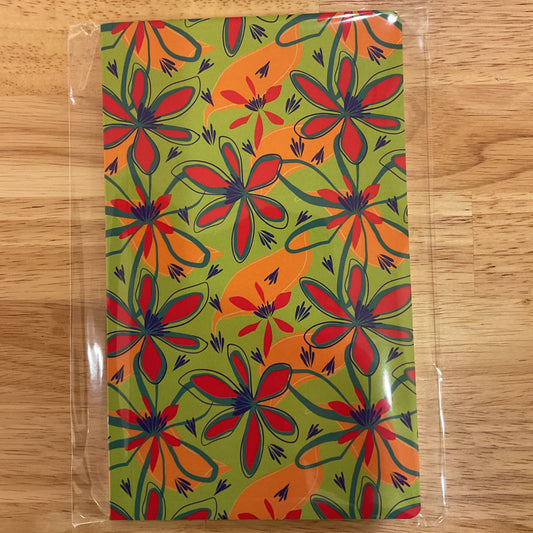 Abstract Flowers green