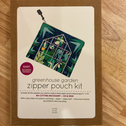Greenhouse Garden Zipper Pouch kit.