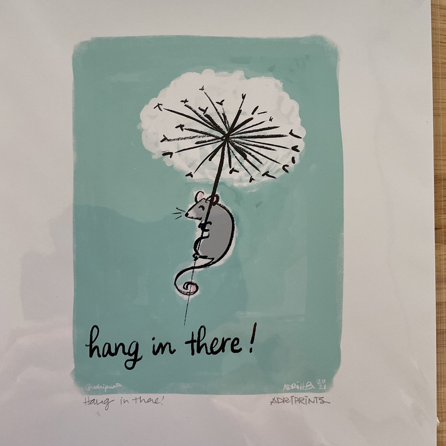 Hang in there