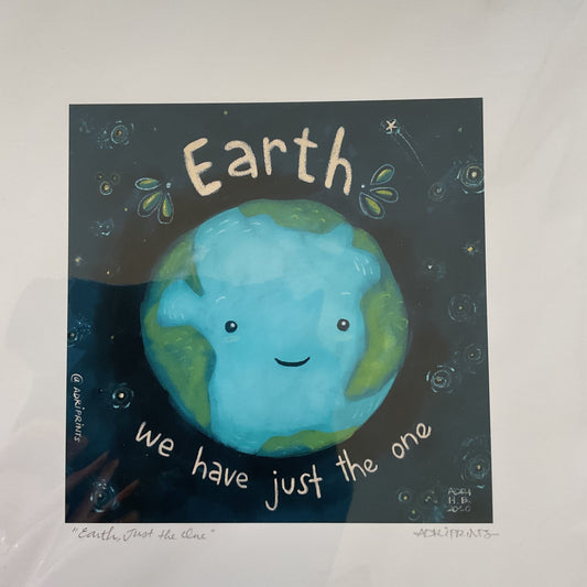 Earth print