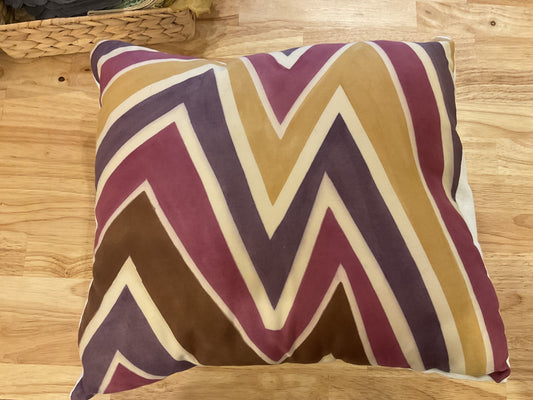 Hand dyed pillow