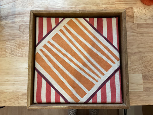 Orange Square Painting
