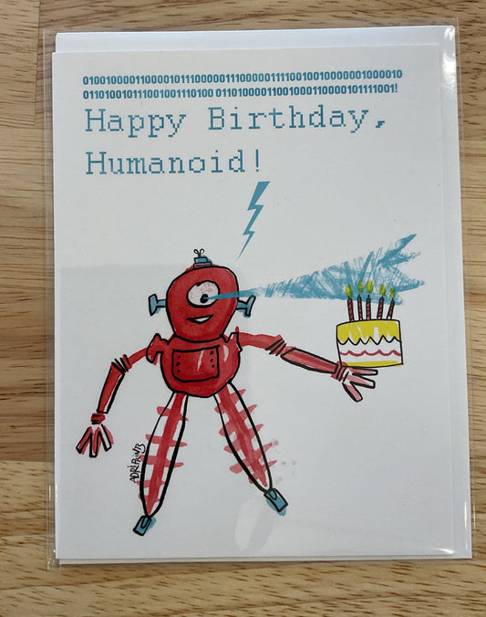 Happy birthday humanoid
