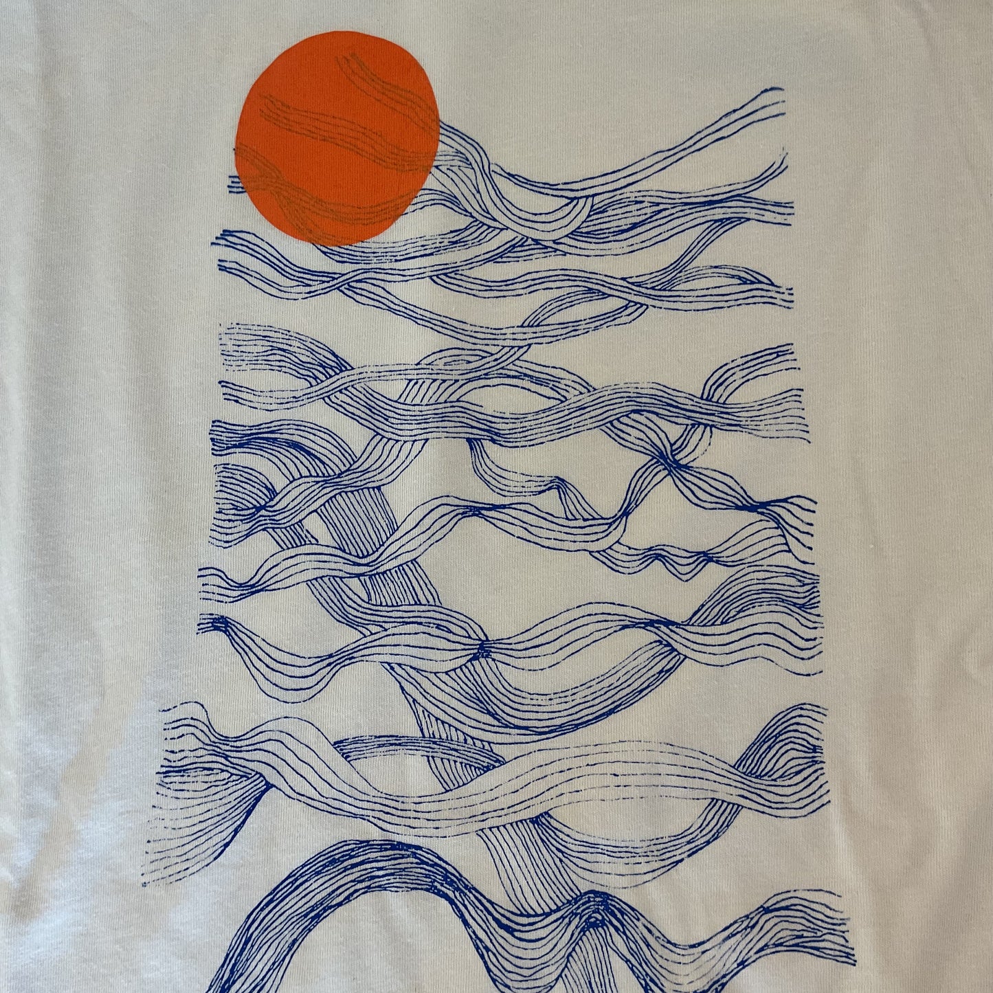 Blue threads shirt